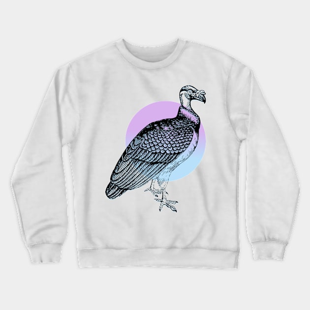 King Vulture bird Crewneck Sweatshirt by cecatto1994